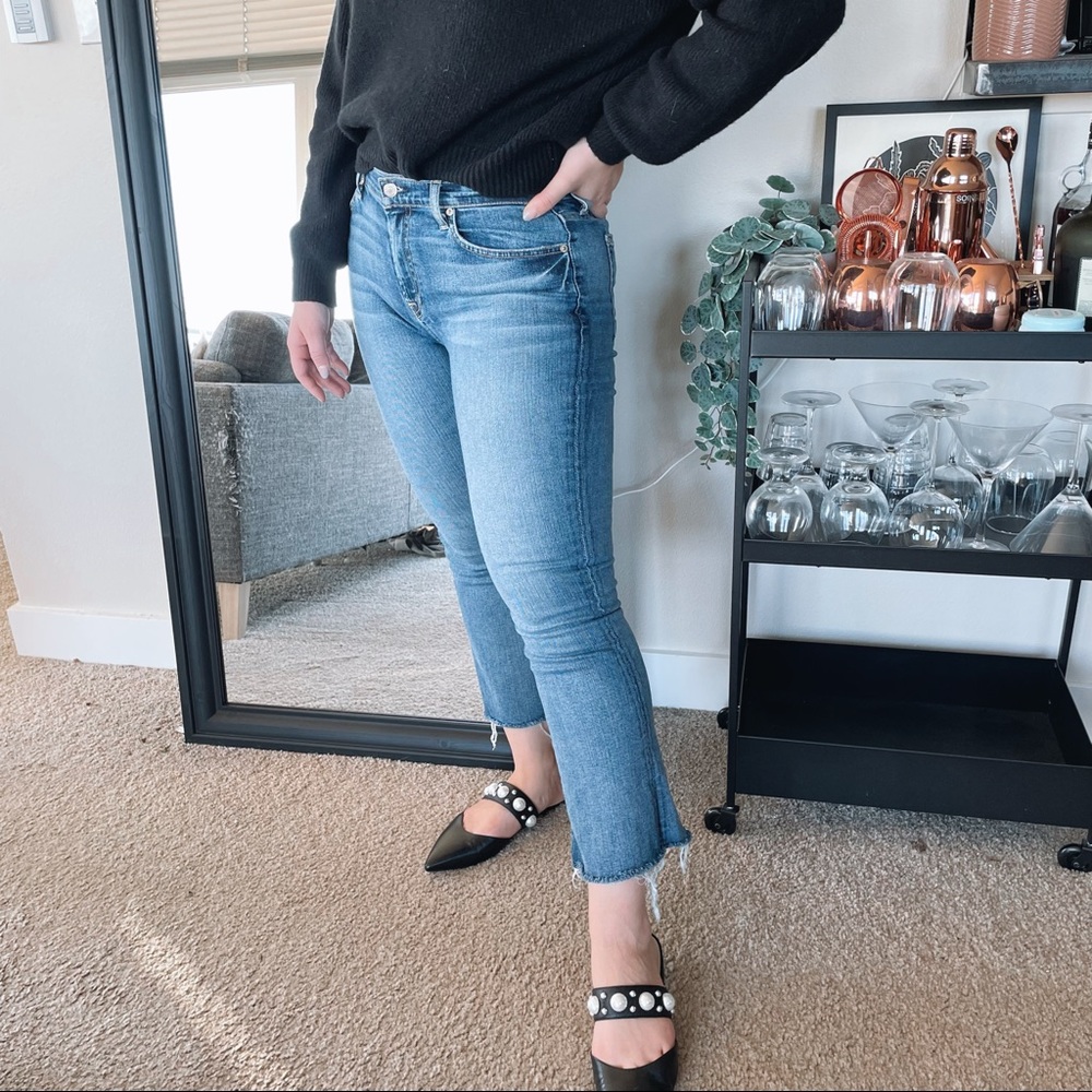 7 for all mankind high rise kick flare jeans sz 29